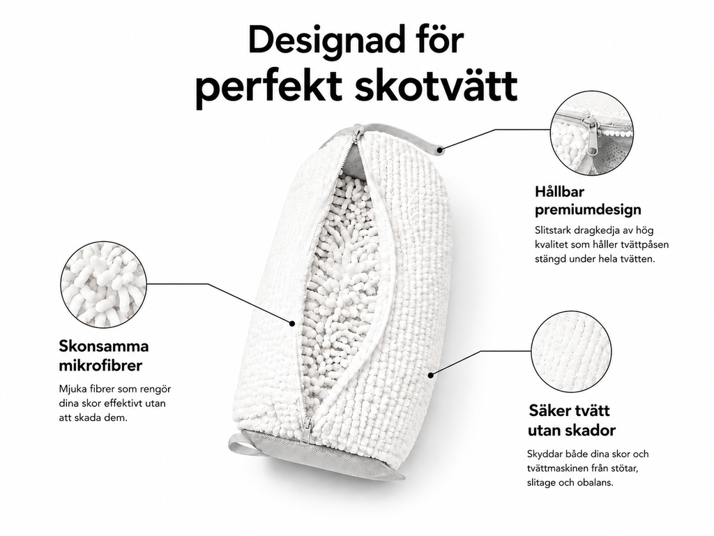 Skoväska | Säker & Enkel Skotvätt