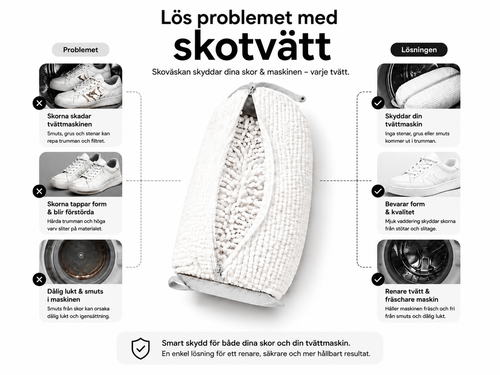 Skoväska | Säker & Enkel Skotvätt